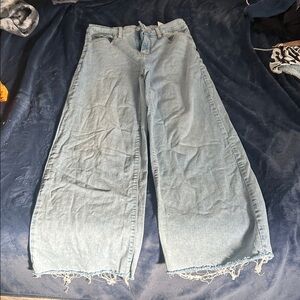 Banana Republic Light Blue Wide Leg Jeans